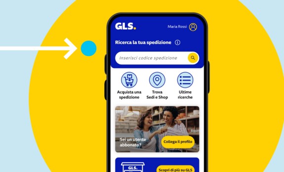 Ti presentiamo l'APP di GLS!